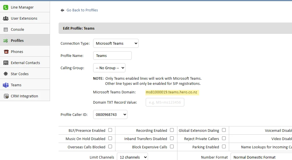 Add domain button at the top of the Microsoft 365 Domains page